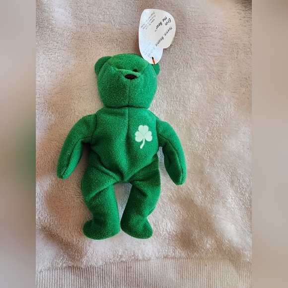 Other - Ty Teenie Beanie Babies McDonalds Teddy Erin with tag 14 cm 1993